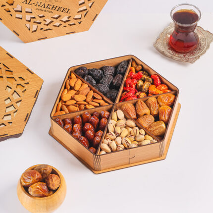 6 Partition Wooden Box (Customized Fillings)