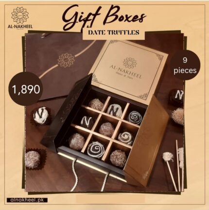 9 Pieces Luxury Box (Dates Truffle)